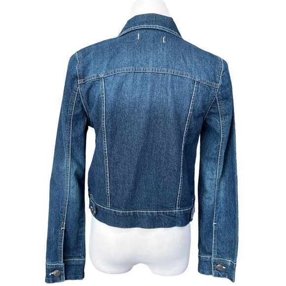 Nine West Vintage America Collection Blue Denim Jacket Size Small - Picture 2 of 15